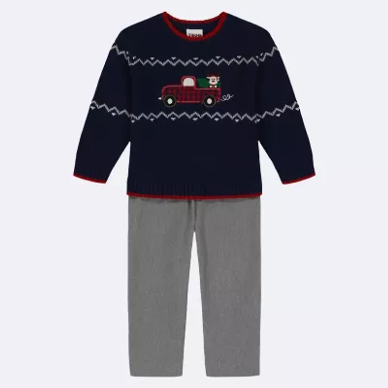 IZOD Holiday Toddler Boys 2-pc. Sweater Set