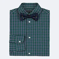 TFW Little & Big Kid Boys Long Sleeve Point Collar Shirt + Tie Set