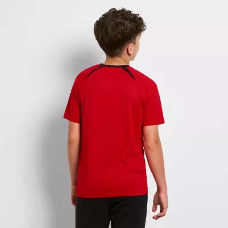 PUMA Big Kid Boys Crew Neck Short Sleeve Graphic T-Shirt