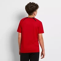 PUMA Big Kid Boys Crew Neck Short Sleeve Graphic T-Shirt