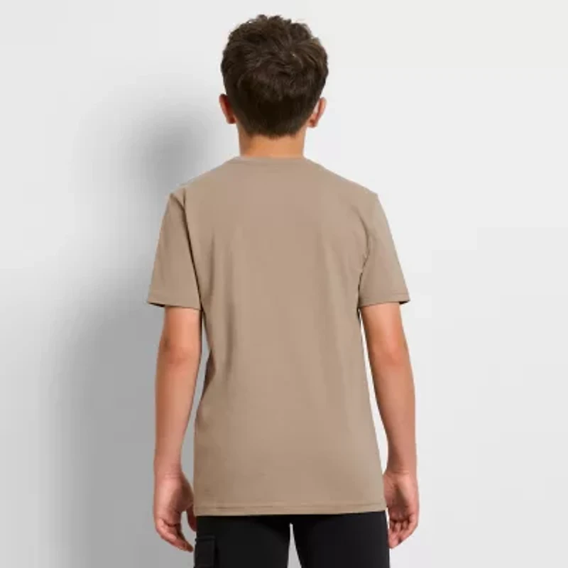PUMA Big Kid Boys Crew Neck Short Sleeve Graphic T-Shirt