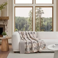Bearpaw Canyon Washable Coco Plush Throw