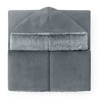 Bearpaw Hooded Sherpa Wearable Throw