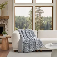 Bearpaw Rennah Faux Fur Throw