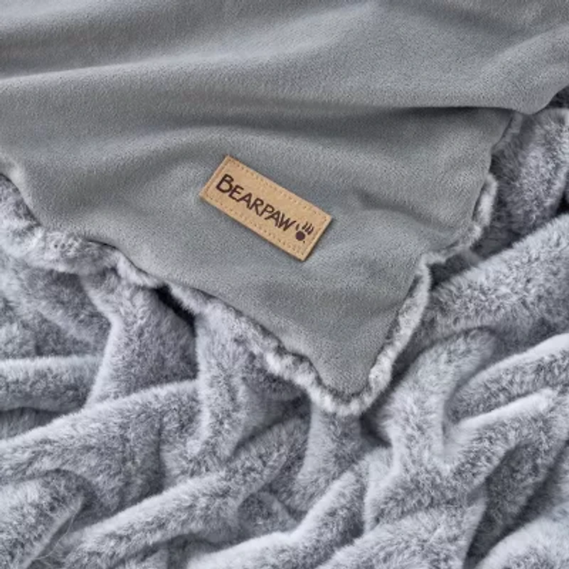 Bearpaw Rennah Faux Fur Throw