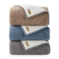Bearpaw Campton Washable Sherpa Throw