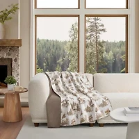 Bearpaw Canyon Washable Coco Plush Throw