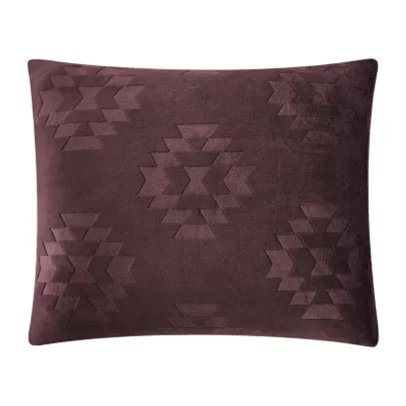 Bearpaw Kingvale Flannel Embossed 3-pc. Comforter Set