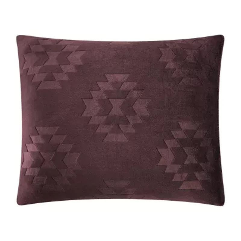 Bearpaw Kingvale Flannel Embossed 3-pc. Comforter Set