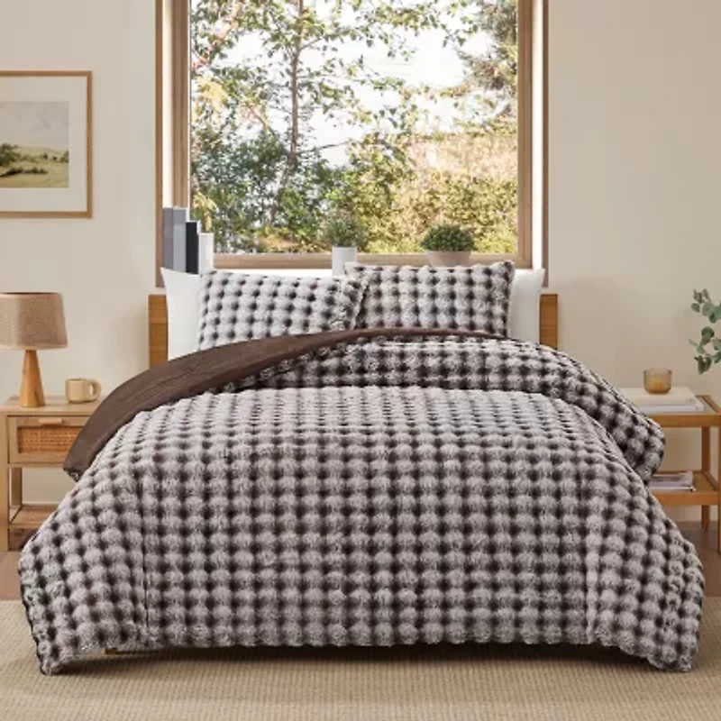 Bearpaw Rubicon Faux Fur 3-pc. Comforter Set