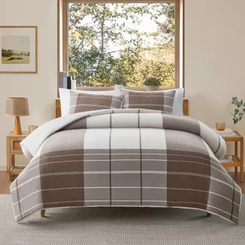 Bearpaw Aspen 3-pc. Reversible Sherpa Comforter Set