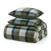 Bearpaw Easton 3-pc. Plaid Coco Plush Comforter Set