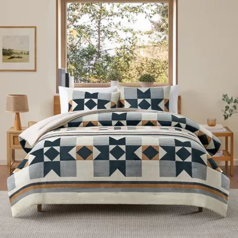 Bearpaw Skyland 3-pc. Coco Plush Comforter Set