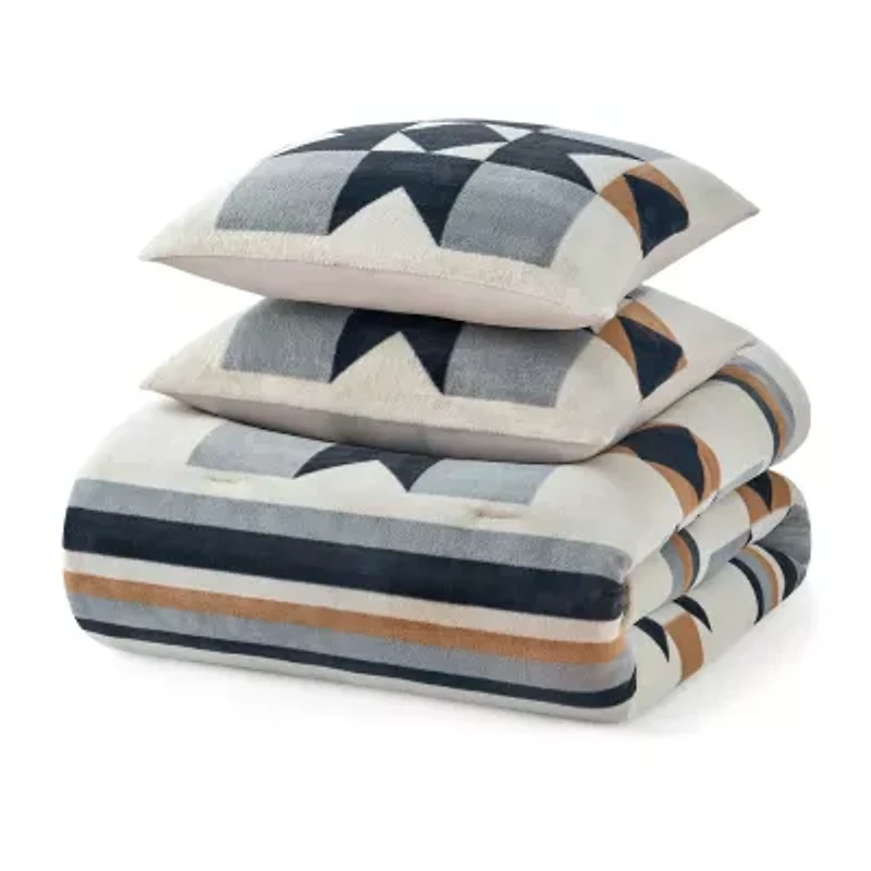 Bearpaw Skyland 3-pc. Coco Plush Comforter Set