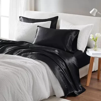 Madison Park Essentials Satin Wrinkle Resistant Pillowcase