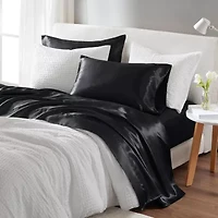 Madison Park Essentials Satin Wrinkle Resistant Pillowcase
