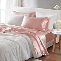 Madison Park Essentials Satin Wrinkle Resistant Pillowcase