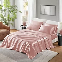 Madison Park Essentials Satin Wrinkle Resistant Pillowcase