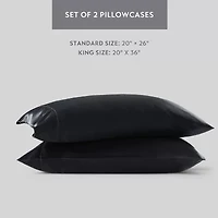 Madison Park Essentials Satin Wrinkle Resistant Pillowcase