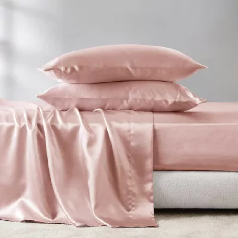 Madison Park Essentials Satin Wrinkle Resistant Pillowcase