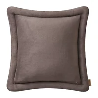 Bearpaw Mabel Coco Plush Square Throw Pillow