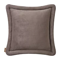 Bearpaw Mabel Coco Plush Square Throw Pillow