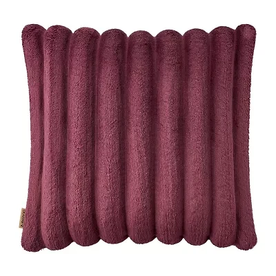 Bearpaw Milburn Faux Fur Square Throw Pillow