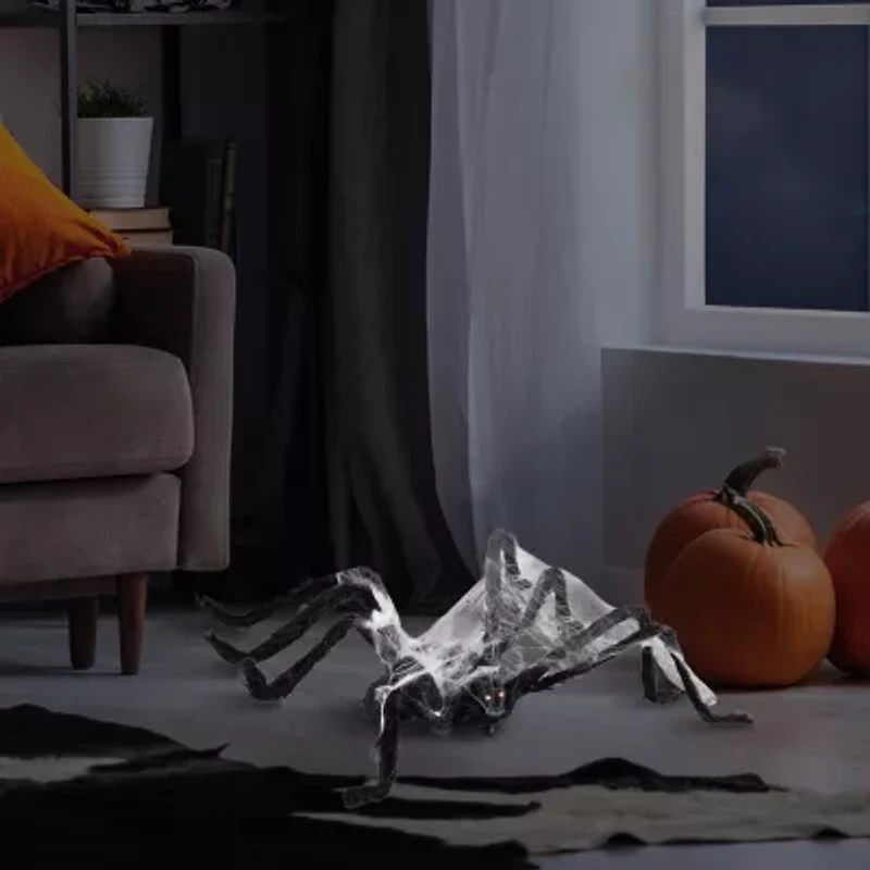 Northlight Animated Spider Halloween Tabletop Decor
