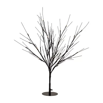 Northlight Pre-Lit Twig - Black - 39in - Warm White Led Lights Artificial Tree