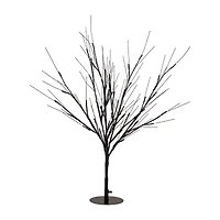 Northlight Pre-Lit Twig - Black - 39in - Warm White Led Lights Artificial Tree