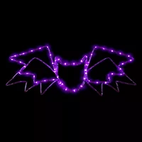 Northlight 23.5" Led Bat 4 Function Halloween Window Decor