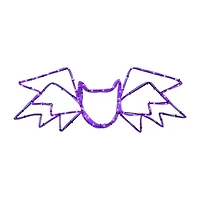 Northlight 23.5" Led Bat 4 Function Halloween Window Decor