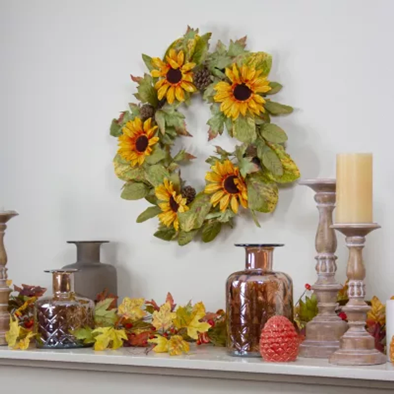 Northlight Fall Harvest Wreath