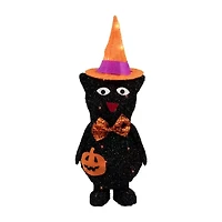 Northlight Cat In Witch Hat Halloween Yard Art
