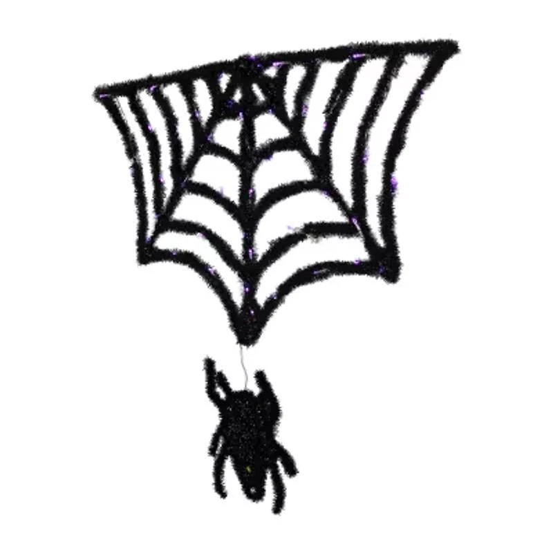 Northlight Spider And Web Halloween Yard Art