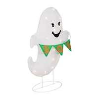 Northlight Ghost W/ Banne Halloween Yard Art