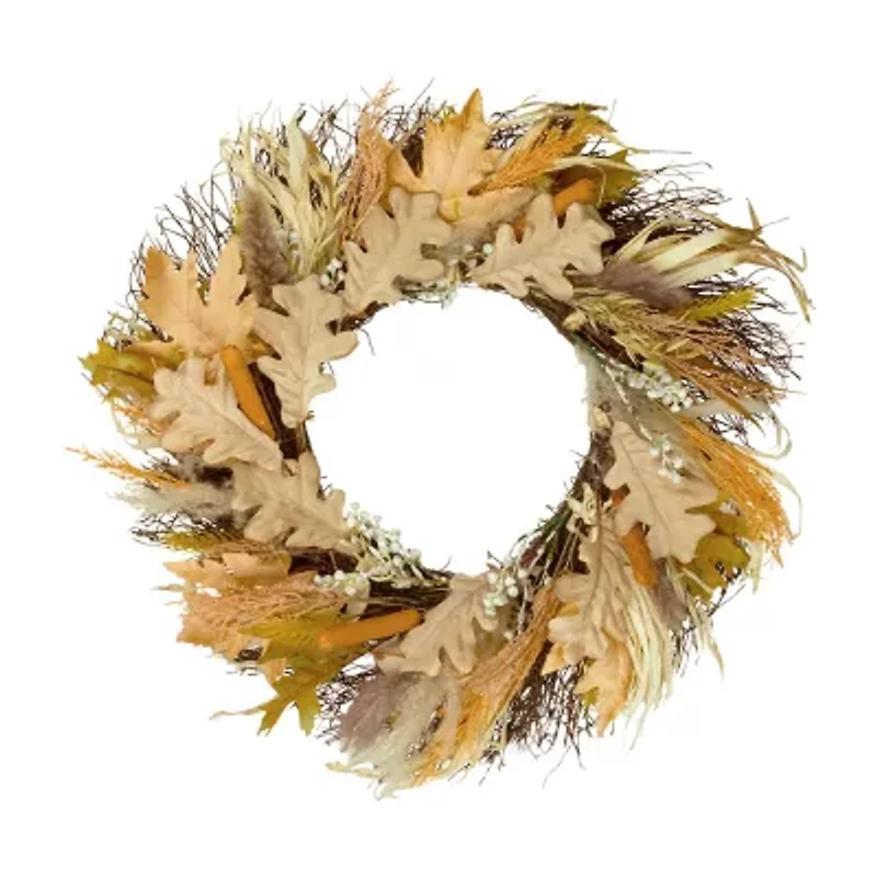 Northlight Wheat Twig Wreath