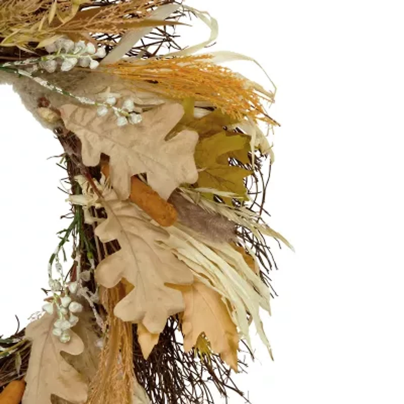 Northlight Wheat Twig Wreath