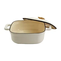 Smith & Clark Cast Iron 4-qt. Square Dutch Oven