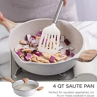 Country Kitchen 6-pc. Durable Non-Stick Speckled Cookware Set