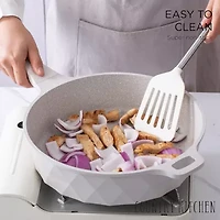 Country Kitchen 11-pc. Durable Non-Stick Diamond Cookware Set