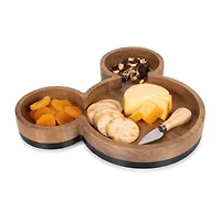 Picnic Time -pc. Wood Serving Tray