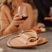 Picnic Time Wood Appetizer Plate