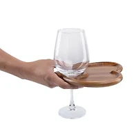 Picnic Time Wood Appetizer Plate