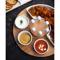 Picnic Time Wood Serving Set