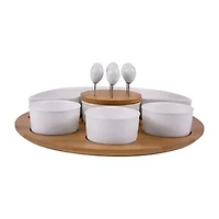 Picnic Time Wood Serving Set