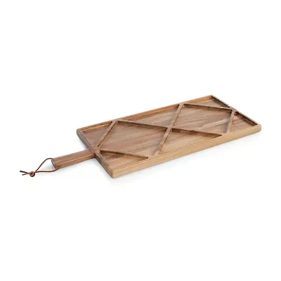 Picnic Time -pc. Wood Serving Tray