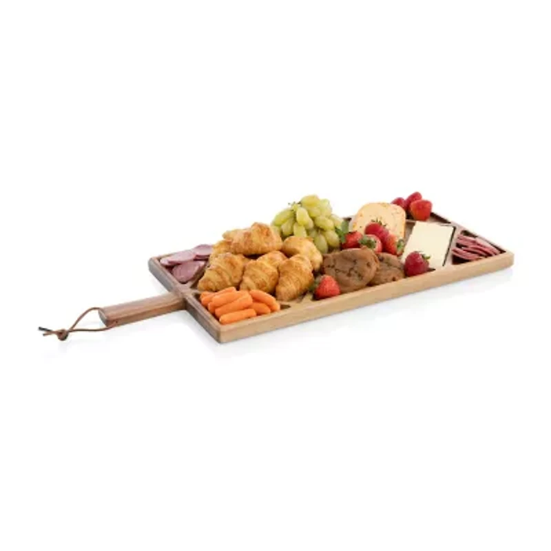 Picnic Time 4-pc. Wood Serving Tray
