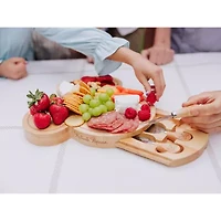 Picnic Time -pc. Wood Cheese Board Set