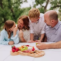 Picnic Time -pc. Wood Cheese Board Set